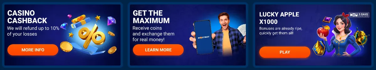 Bonusy Mostbet Casino: kod MBETSTAR i warunki