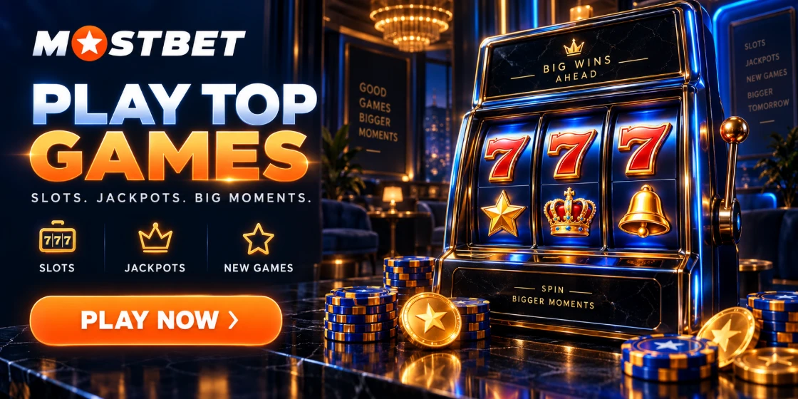 Mostbet Casino: automaty, stoły live i gry specjalne